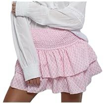 Beachwear Aesthetic, Preppy Skirts, Career Day Dress Up Ideas, Easter Skirt, Sweet Outfits, Mini Skirt Vintage, Layered Ruffle Skirt, Layered Mini Skirt, Pleats Pattern