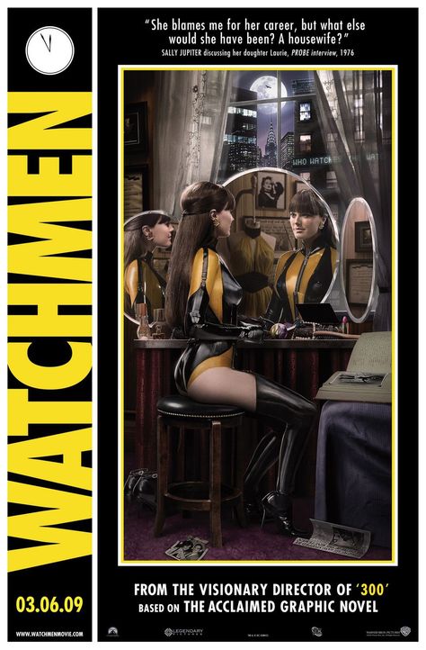 Watchmen Movie, Steven Spielberg Movies, Led Zeppelin Poster, Silk Spectre, Book Display Shelf, Friday Movie, Fabric Poster, Tv Series Online, Romance Movies