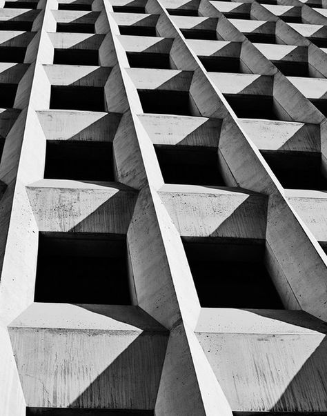 Adrian Gaut, Geometric Photography, Architect Jobs, Architecture Photography Buildings, Architectural Structure, Landscape And Urbanism Architecture, Brutalism Architecture, Building Photography, Geometric Architecture