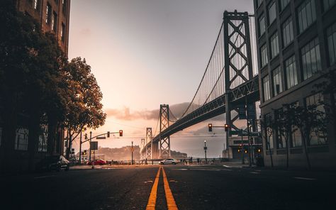 Download wallpaper 1920x1200 road, marking, bridge, building, san francisco, united states widescreen 16:10 hd background 1366x768 Wallpaper, Bridge Wallpaper, Halloweenský Makeup, Pc Desktop Wallpaper, 1366x768 Wallpaper Hd, Hd Wallpapers For Laptop, Desktop Background Images, Laptop Wallpaper Desktop Wallpapers, Desktop Wallpaper Art