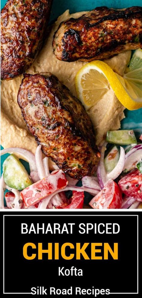 Baharat Recipe, Food Ideas Chicken, Instant Pot Whole Chicken, Chicken Kofta, Jordanian Food, Instant Pot Roast, Easy Tacos, Burgers Healthy, Kofta Recipe