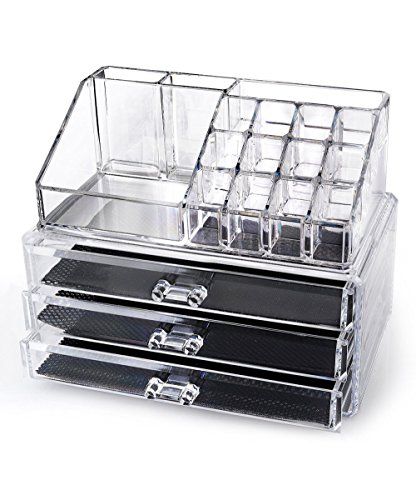 Cosmetics Organizer, Clear Acrylic Makeup Organizer, Penyimpanan Makeup, Acrylic Makeup Organizer, Lipstick Liner, Makeup Display, Acrylic Organizer Makeup, Cosmetic Display, Make Up Organiser