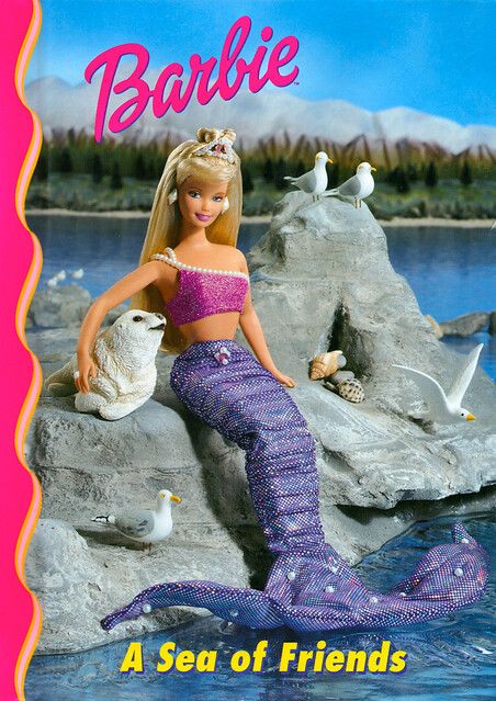 Barbie & Friends Book Club: "A Sea Of Friends" HC Jr. Nove… | Flickr 00s Barbie, Mermaid Books, Barbie Mermaid, Friends Book, Mermaid Barbie, Barbie Books, Barbie Art, Old To New, Best Children Books