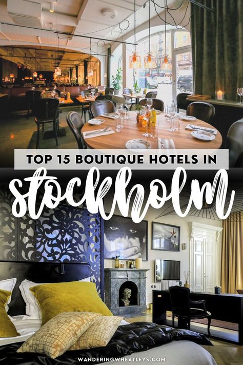 Are you looking for amazing places to stay in Stockholm Sweden? Here are the 12 BEST boutique hotels in Stockholm and the best neighborhoods in Stockholm for the perfect Sweden vacation! I Stockholm hotels I where to stay in Stockholm I accommodation in Stockholm I Stockholm accommodation I hotels in Sweden I accommodation in Sweden I where to stay in Sweden I Sweden hotels I Sweden travel | Stockholm travel | Europe travel I Stockholm vacation | #Sweden #Stockholm #Europe Best Hotels In Stockholm, Stockholm Vacation, Sweden Trip, Sweden Vacation, Hotel Stockholm, Stockholm Travel, 2024 Travel, Best Western Hotel, Capital Cities