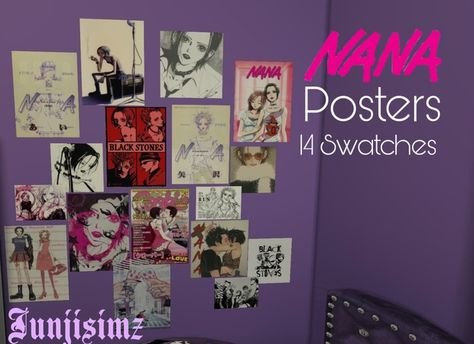 Sims 4 Weeb Room Cc, Sims 4 Bedroom Cc Folder, Sims 4 Room Cc Sets, Sims4 Poster Cc, Emo Sims 4 Cc Furniture, Sims 4 Posters Cc Patreon, Sims4 Room Cc, Nana Sims 4 Cc, Sims 4 Cc Anime Decor