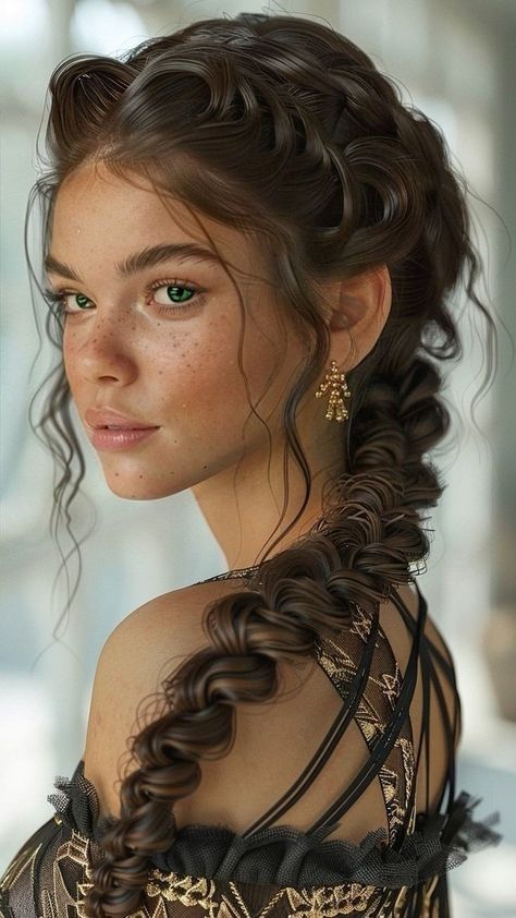 2. Fashion: #fashion, #style, #outfitinspiration, #beauty Arabian Beauty Women Egypt, Hen Festival, Cool Hairstyles For Girls, French Braid Hairstyles, Hair Reference, American Beauty, French Braid, 인물 사진, Photography Women