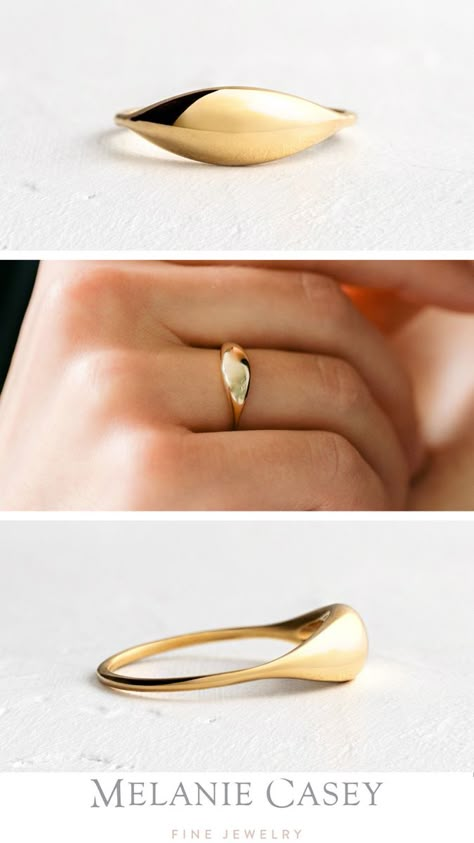 Unique Ring Designs Gold, Unique Gold Rings Modern, Modern Gold Jewelry Unique, Modern Gold Rings Unique, Gold Earrings Designs For Wedding, New Ring Designs Gold, Gold Ring Ideas, Ring Designs Unique, Modern Ring Design