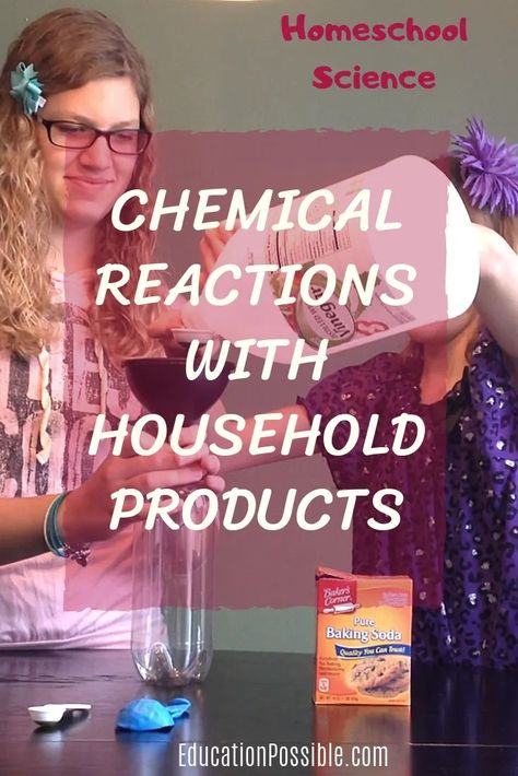 When you hear the term, chemical reaction experiments for middle school, do you visualize something exploding? Most of us do. But not all reactions are that noticeable. As part of your chemistry studies, take some time to complete some hands-on activities so your older kids can observe as many different types of reactions as possible. Add some of these cool experiments to your homeschool - most use common household items, so it's easy to do. #chemistry #middleschool #science Chemical Reaction Experiments, High School Science Projects, Christmas Chemistry, Elementary Chemistry, Fun Chemistry, Cool Chemistry Experiments, Chemistry Experiments For Kids, Middle School Chemistry, School Science Experiments