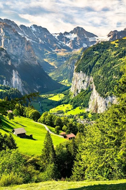 Switzerland Alps Mountain, Beautiful Switzerland Nature, Switzerland Nature Wallpaper, Mountain Slide Switzerland, Swiss Alps Switzerland, Switzerland Blausee, Europe Summer Travel, Europe Summer, Swiss Alps