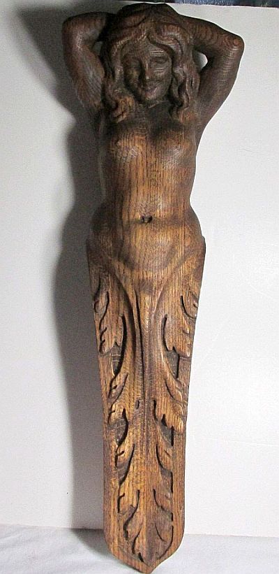 Antique ship figurehead woman's bust folk art. Ship Figurehead, Mermaid Figures, Carved Mermaid, Cnc Carving, Resin And Wood Diy, Ship Decor, Driftwood Projects, Dremel Wood Carving, Driftwood Decor