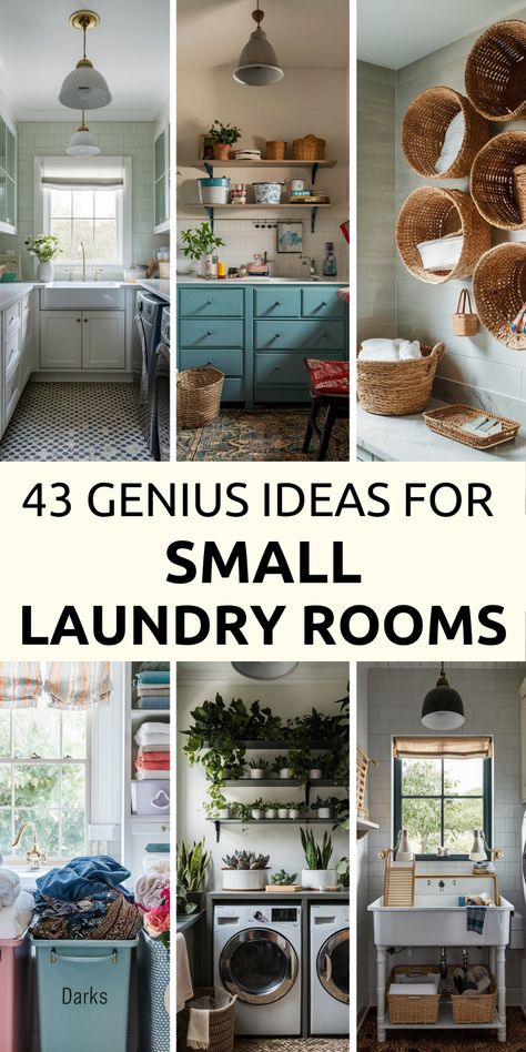 Small Laundry/mud Room Ideas, Laundry With Sink Ideas, Laundry Room Closet Ideas, Room Closet Ideas, Small Laundry Closet, Stackable Laundry, Laundry Room Decor Ideas, Small Utility Room, Laundry Room Colors