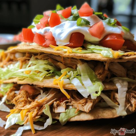 Chicken Chalupa Recipe Chicken Chalupa Recipe, Coconut Praline Cookies, Chicken Chalupas, Chalupa Recipe, Chicken Chalupa, Praline Cookies, Paprika Chicken, Mexican Cheese, Mexican Chicken