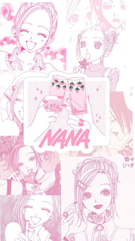 Nana Manga, Scene Wallpaper, Soft Pink Theme, Phone Wallpaper Pink, Wallpaper Doodle, Simple Phone Wallpapers, Cool Backgrounds Wallpapers, Iphone Wallpaper Themes, Ghibli Art