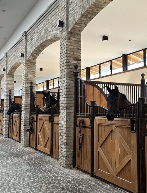 Fancy Horse Barns, Luxury Horse Stables, Luxury Horse Barns, Dream Barn Stables, Stable Style, Horse Barn Ideas Stables, Horse Barn Designs, Dream Horse Barns, Dream Stables