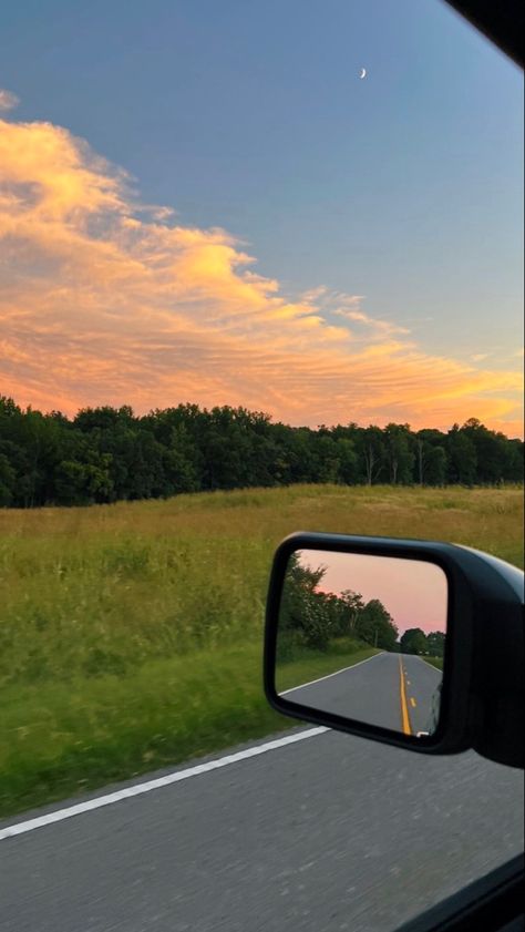 Driving In The Summer, Aesthetically Pleasing Photos, Driving In Countryside, Summer Midwest Aesthetic, Summer Drives Aesthetic, Summer Driving Aesthetic, Summer Drive Aesthetic, Driving Aesthetic Summer, Driving Wallpaper