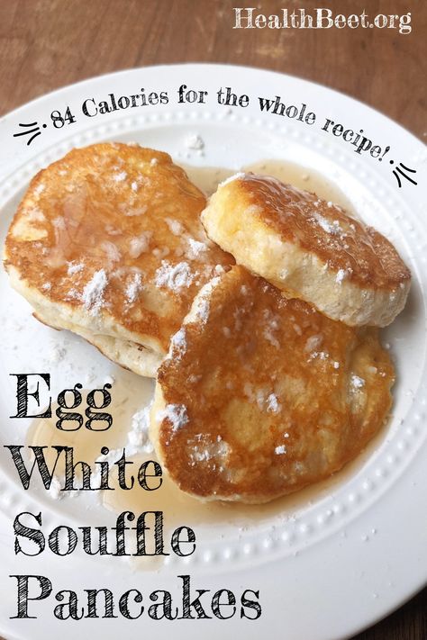 Low Calorie Pancake Recipe, Egg White Pancakes, Classic Pancakes, Low Calorie Pancakes, Soufflé Pancakes, Egg White Recipes, Delicious Pancakes, Pancake Calories, Nail Infection