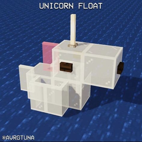 Unicorn Minecraft, Minecraft Elevator, Case Minecraft, Minecraft Statues, Unicorn Pool Float, Unicorn Float, Rumah Minecraft Sederhana, Minecraft Theme, Minecraft Things