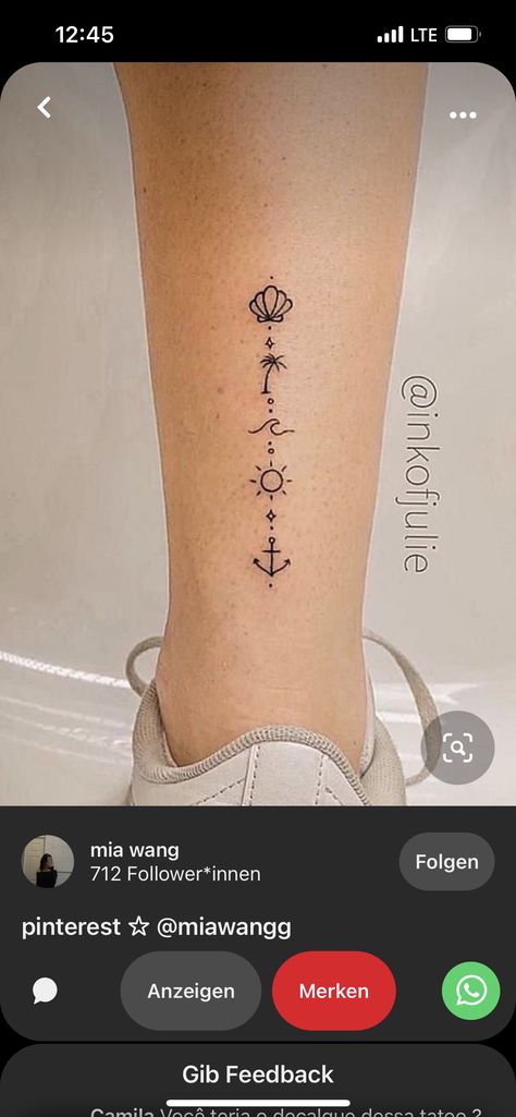 Sea Anchor Tattoo, Small Cruise Ship Tattoo, Cruising Tattoo Ideas, Naval Tattoos For Women, Small Beachy Tattoos For Women, Anker Tattoo For Women, Cruise Ship Tattoo, Cruise Tattoo Ideas, Strand Tattoo