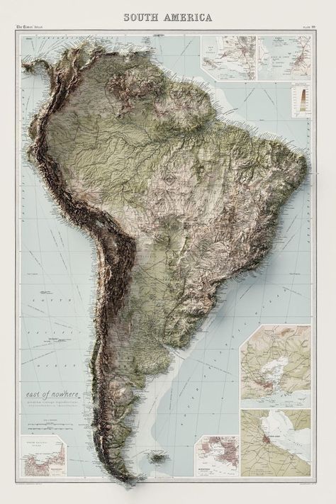 Epic Maps on Twitter: "Topographic map of South America https://t.co/C5lKfbz2Bt" / Twitter World Geography Map, Map Of South America, Topography Map, South America Map, Geography Map, Rpg Map, America Map, Shading Techniques, World Geography