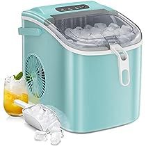 Countertop Ice Maker, Basket Handle, Ice Makers, Ice Maker Machine, Portable Ice Maker, Ice Scoop, Home Office Kitchen, Green Environment, Ice Bag