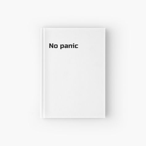 Get my art printed on awesome products. Support me at Redbubble #RBandME: https://www.redbubble.com/i/notebook/No-panic-by-polagloomglam/88265883.RXH2R?asc=u Prozac Nation Book, No Panic, Journal Design, Hardcover Journals, Paper Stock, Sell Your Art, Art Prints