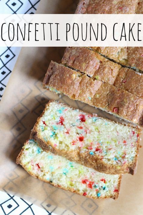 Cake 5, Confetti Cake, Cake Lover, Pound Cake Recipes, Savoury Cake, Pound Cake, Clean Eating Snacks, Just Desserts, Eat Cake