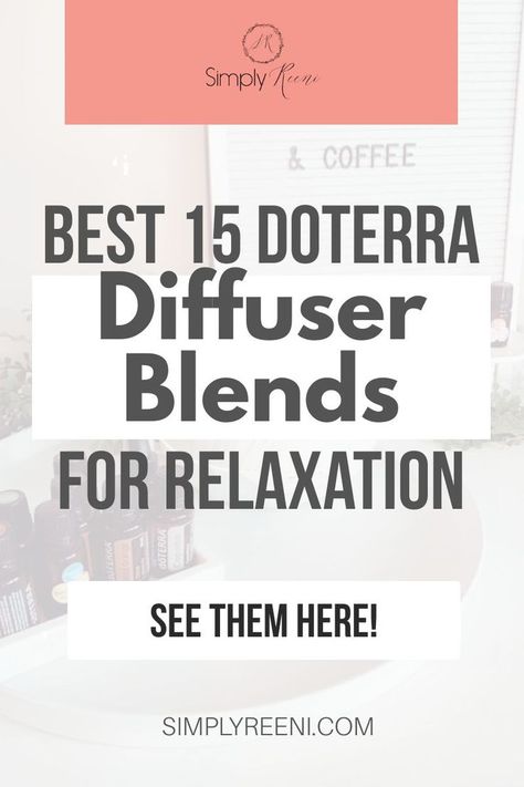 Doterra Calming Diffuser Blend, Oils For Relaxation, Doterra Blends, Doterra Diffuser, Relaxing Essential Oils, Doterra Diffuser Blends, Natural Mom, Diy Essential Oil Recipes, Essential Oil Diffuser Blends Recipes