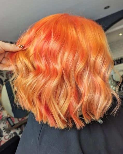 Coral Hair, Bright Copper, Hair Envy, Natural Colors, Short Bob, Hair Colors, Hair Goals, Bob Hairstyles, Hair Inspo