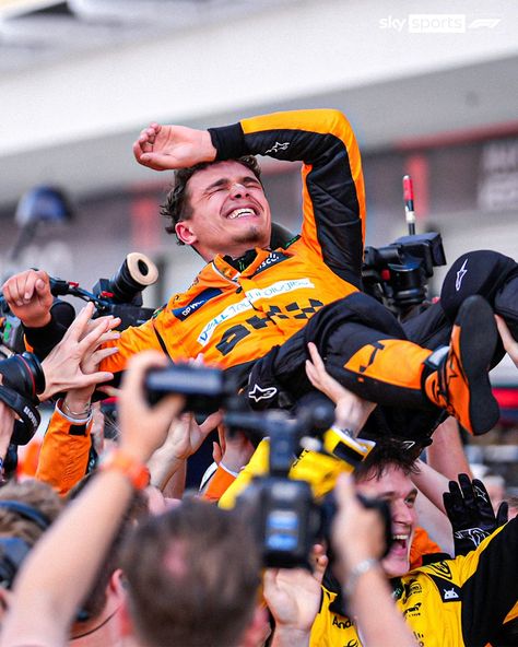 It wasn't a dream, Lando 💭😆 | Instagram Lando Norris Miami, Sport F1, Mclaren Cars, Mick Schumacher, Sky Sports, Mclaren Mercedes, Amg Petronas, Insta Pictures, Lando Norris