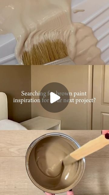 Britt Bengoechea on Instagram: "Warm brown tones are once again having a hot design moment, and I’m all here for it! 🤎

Light and creamy or bold and dramatic, brown’s can bring such a calming, grounding, and luxurious feel. Here are my top six recommended brown paint colours to save for your next project! 💌

1. Broccoli Brown - Farrow & Ball: a quiet dark stone colour that sits effortlessly alongside natural materials such as weathered wood or flagstone floors.

2. Wainscot - Farrow & Ball: warm, rich, earthy and grounding, the upfront warm tones of Wainscot help to create intimate spaces for rest, entertaining, and study alike.

3. Salon Drab - Farrow & Ball: the richness of this chocolate brown is instantly appealing, effortlessly creating a modern look or classic 19th century feel.

4 Brown Floor Paint, Cozy Cottage Home, Brown Paint Colors, Flagstone Flooring, Brown Floors, Stone Colour, Brown Paint, Cool Undertones, Affordable Decor