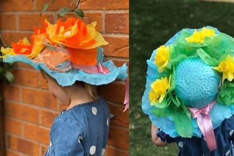 Playgroup Themes, Easter Hat Ideas, Easter Hat Parade, Easter Hat, Easter Hats, Hat Ideas, Got Your Back, At The Table, Easy Easter