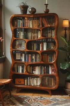 Modern Bookcase, Room Deco, Dream House Rooms, Apartment Decor Inspiration, Dream Room Inspiration, Dream Apartment, Dream House Interior, Cute Room Decor, Apartment Inspiration