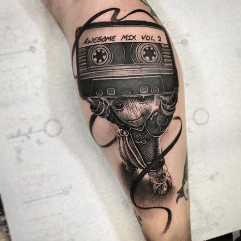 Tattoo artist Rob Richardson, black and grey realistic tattoo, blackwork, authors style | United Kingdom Iceman Tattoo, Groot Tattoo, Avengers Tattoo, Dengeki Daisy, Marvel Tattoos, Tattoo Zeichnungen, Inspiration Tattoos, Geniale Tattoos, Leg Tattoo Men