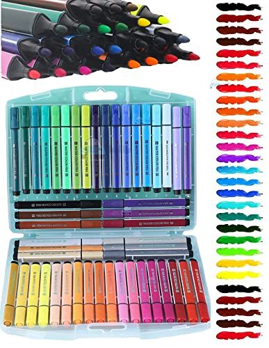 FunBlast Washable Watercolor Pens Set - Colouring Kit Art Markers Colour Sketch Pens Set Kids Artists Sketching Drawing Materials Craft Supplies Return Gift (48 Watercolor Pen Set) Check more at https://productsoffer.in/funblast-washable-watercolor-pens-set-colouring-kit-art-markers-colour-sketch-pens-set-kids-artists-sketching-drawing-materials-craft-supplies-return-gift-48-watercolor-pen-set/ Water Sketch, Watercolor Pens, Drawing Materials, Tree Drawings Pencil, Art Markers, Sketching Drawing, Art Sketches Pencil, Artist Sketches, Return Gift