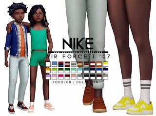 sims 4 cc // custom content kids toddlers nike shoes Toddler Nike Shoes, Shoes Nike Air Force, Sims 4 Cc Kids Clothing, Cc Shoes, Sims 4 Cc Shoes, Sims 4 Children, Sims 4 Mm Cc, Nike Shoes Girls, Sims 4 Teen