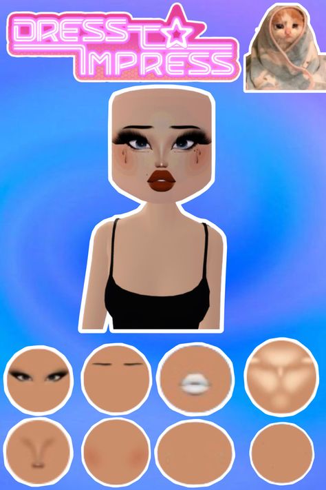 • 🏵️ • - #fyp #dti #dresstoimpress #dress #to #impress #roblox #dtiideas #aesthetic #outfitideas #dresstoimpressideas #idea #board #pin #robloxpin #robloxdti #robloxdresstoimpress Custom Makeup, Dti Hacks, Board Pin, Dti Outfits, Idea Board, Clothing Hacks, Random Stuff, Dress To Impress, Makeup