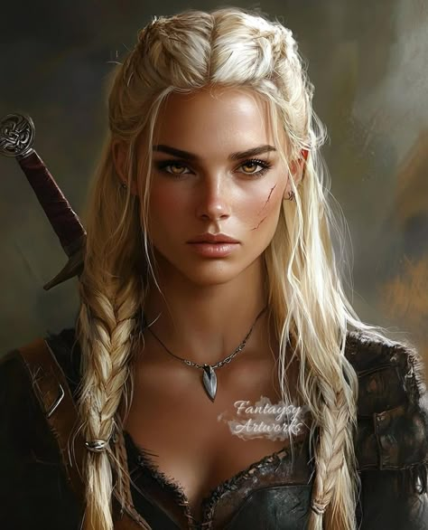 A Fate Inked In Blood Book Aesthetic, A Fate Inked In Blood Fanart, Blonde Warrior Woman, Freya Acotar, High Fantasy Aesthetic, Fae World, Female Book Characters, Candles Collection, Sarah Maas