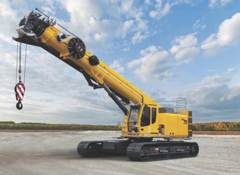 Grove GHC55, GHC75, GHC130 Telescoping Boom Cranes | Construction Equipment Link Belt already makes this product Manitowoc Cranes, Cranes For Sale, Crawler Crane, Boom Truck, Heavy Construction Equipment, Mining Equipment, Truck Cranes, Heavy Machinery, Construction Types