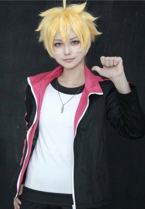 Boruto cosplay by syo seunghyo Boruto Cosplay, Naruto 6, Belle Cosplay, Cosplay Naruto, Drag King, Epic Cosplay, Uzumaki Boruto, Naruto Cosplay, Boruto Naruto Next Generations