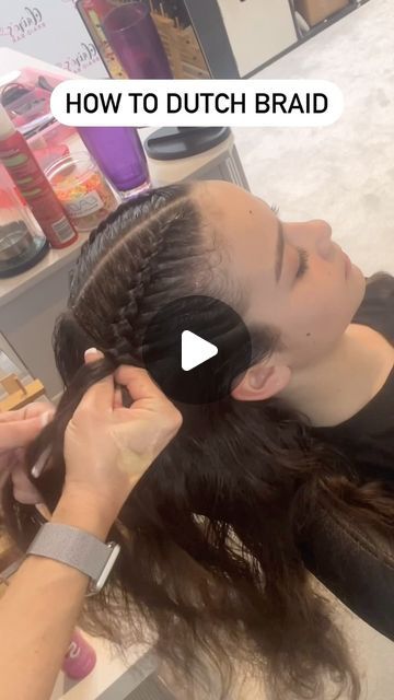 Claire Kent on Instagram: "How to Dutch Braid 🩷 . . .  . .  #schoolhairstyles #trenzastyle #schoolhair #dutchbraids #dutchbraid #braidtutorial #tranças #kidshairstyles #hairstylesforgirls #peinados #hairtutorial #hairreels #easyhairstyles #hairvideo #girlshairstyles #nagô #braidsforgirls #braidsofinstagram #hairideas #hairtutorial #hairtutorials #braidstyles #braidedhairstyles #braidideas #penteados #peinadosparaniñas #braidinspo #trenza #partyhairstyle" Two Dutch Braids, Dutch Braid Tutorial, Dutch Braid Hairstyles, Dutch Braids, Braid Tutorial, Girls Braids, Dutch Braid, Party Hairstyles, Hairstyles For School