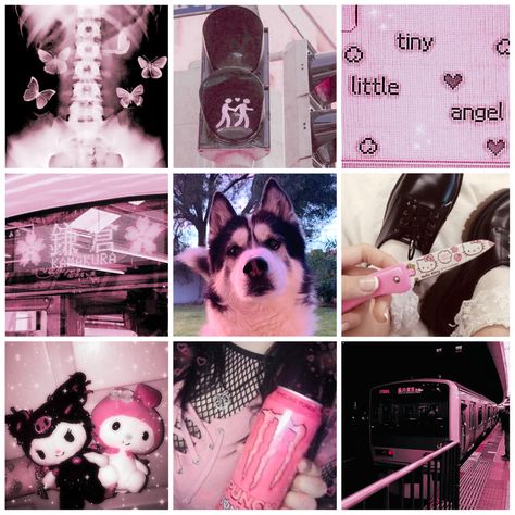 Pink And Black Moodboard, Moodboard Inspo, Adopt Idea, Moodboard Aesthetic, Picture Boards, Oc Inspo, Writing Art, Pastel Pink Aesthetic, Mood Board Inspiration