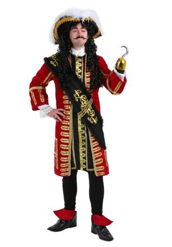 Captain Hook Outfit, Adult Pirate Costume, Hook Costume, Captain Hook Costume, Puffy Shirt, Captain Costume, Velvet Hat, Pirate Costume, Captain Hook