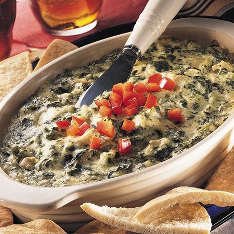 Pampered Chef Spinach Artichoke Dip, Pampered Chef Artichoke Dip, November Food, Artichoke Spinach Dip, Top Appetizers, Recipes Corn, Chips Dip, Grilled Artichoke, Cheesecake Dip