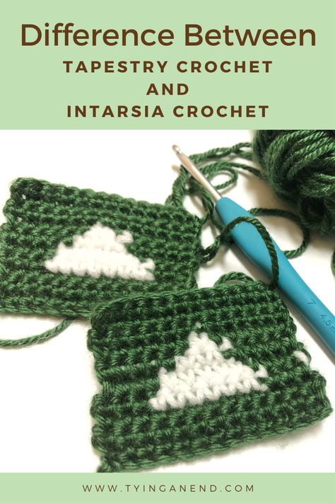 Have you ever wondered what's the difference between tapestry and intarsia crochet technique? Is it same thing but different name? You can find out what's all about on my blog! Crochet Tapestry Pattern Words, Tapestry Crochet How To, Tapestry Crochet Tips, Intarsia Crochet Patterns Free, How To Crochet Tapestry, How To Tapestry Crochet, Tapestry Crochet Sweater, Easy Tapestry Crochet Patterns, Crochet Intarsia