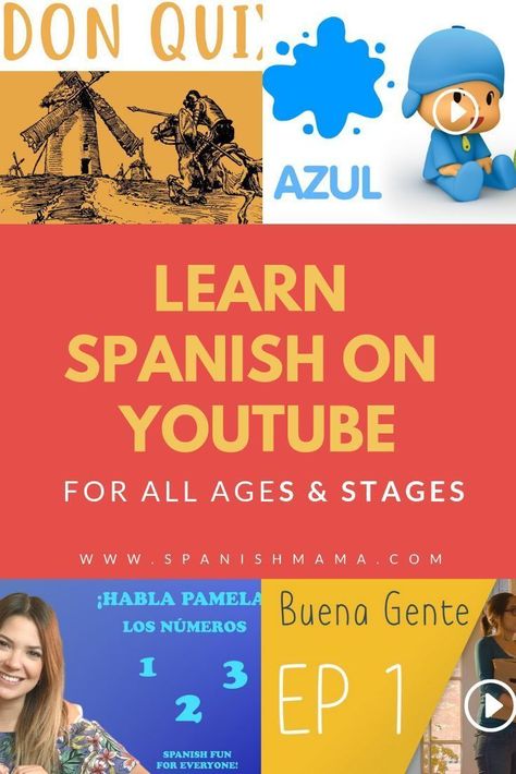 Want to learn Spanish on YouTube? Find the top channels and videos for learners of all ages. You can use lessons, stories, how-to's, or even YouTubers to teach yourself Spanish for free. You can use these videos as a beginner, to learn Spanish at home, in Spanish class, or with your bilingual kids. #spanishyoutube #spanishlessons #freespanishlessons #spanishonline #spanishforkids #spanishathome #learnspanish #spanishvideos via @eealvarado Spanish Tips, Ideal Classroom, Teach Yourself Spanish, Free Spanish Lessons, Learn Spanish Free, Kat Diy, Basic Spanish, Learning Spanish For Kids, Learn To Speak Spanish