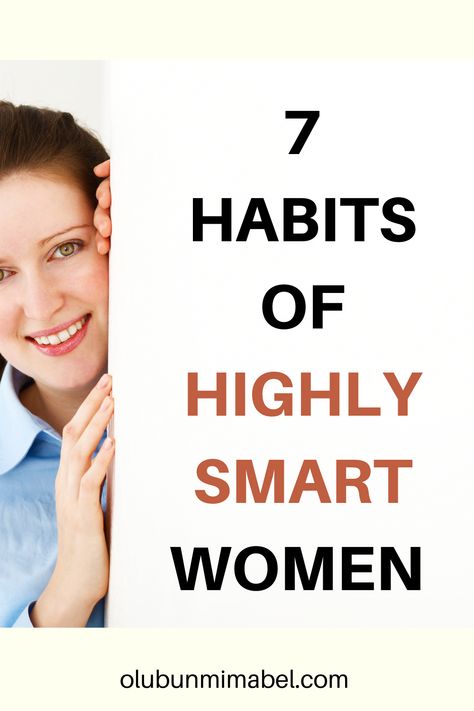 What makes a woman smart? Is smartness innate or developed? If you say it’s innate, that means smart women are born and not made. That would mean that anyone who isn’t born smart doesn’t stand a chance... Smart Woman, Small Pool Design, Great Thinkers, Intelligent Women, Reading Habits, Grooming Tips, Smart Women, Women Motivation, Positive Habits