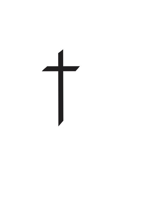 Little Cross Tattoos, Cruz Tattoo, Deer Head Tattoo, Cross Tattoo On Wrist, Simple Cross Tattoo, Glitter Tattoo Stencils, Christ Tattoo, Geometric Sleeve Tattoo, Tattoo Line