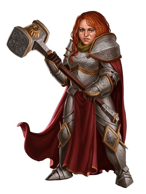 Combatente/paladina/anã Woman In Armor, Dnd Paladin, Creature Fantasy, Pathfinder Character, Dnd Ideas, Fantasy Heroes, Heroic Fantasy, Rpg Characters, Dungeons And Dragons Characters