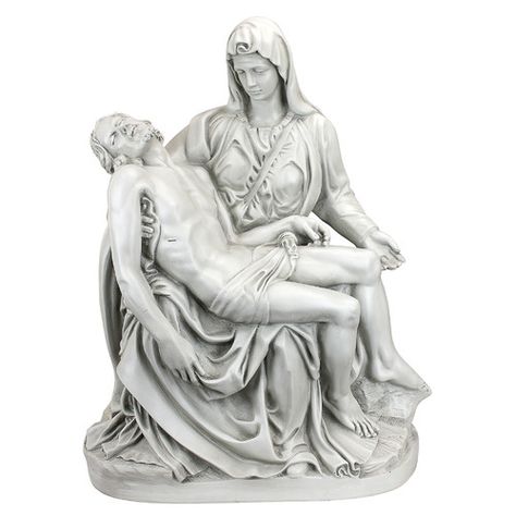 Pieta Sculpture, Pieta Statue, Carrara Italy, Garden Wall Plaque, Joseph Of Arimathea, The Madonna, Bust Sculpture, Antique Stone, Marble Statues