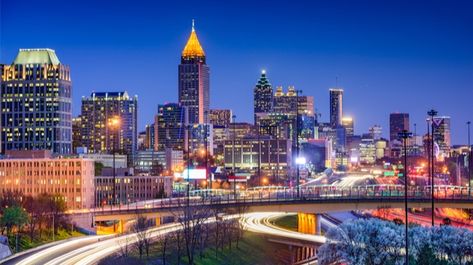 Georgia’s Life Sciences Business Grew More than 14% in 2018, Outpaces National Growth | BioSpace Atl Skyline, Atlanta Georgia Aesthetic, Atlanta Georgia Downtown, City Skyline Wallpaper, Georgia Aesthetic, Atlanta Trip, Skyline Landscape, City Sydney, Atlanta Neighborhoods